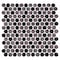 Andova Tiles SAMPLE- Space 3/4 in. Glass Mosaic Wall & Floor Tile SAM-ANDMARB1012 - alternate 1